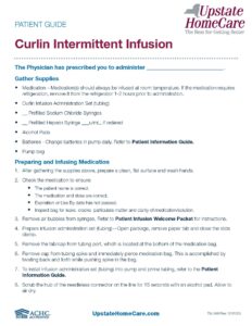 Curlin Intermittent Infusion